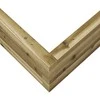 Sodo lovelis, 90x90x23cm, impregnuota pušies mediena