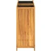Sodo lovelis su įdėklu, 84x42x100cm, akacijos medienos masyvas