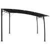 Sodo markizė nuo saulės, antracito spalvos, 3x3x2,55m