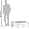 Sodo pakoja, 70x70x30cm, impregnuota pušies mediena
