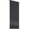 Sodo pašiūrės Antracitas 103 x 74 x 200 cm Metalas