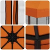 Sodo pavėsinė su šoninėmis sienelėmis 3 x 3 m Oranžinė