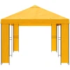 Sodo Paviljonas 6 x 3 m Geltona Poliesteris ir plienas 190 gsm