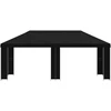 Sodo Paviljonas 6 x 3 m Juoda Poliesteris ir plienas 190