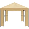 Sodo Paviljonas 6 x 3 m Kreminė Poliesteris ir plienas 190