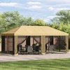 Sodo Paviljonas 6 x 3 m Kreminė Poliesteris ir plienas 190