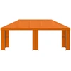Sodo Paviljonas 6 x 3 m Oranžinė Poliesteris ir plienas 190