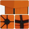 Sodo Paviljonas 6 x 3 m Oranžinė Poliesteris ir plienas 190
