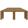 Sodo Paviljonas 6 x 3 m Smėlio Poliesteris ir plienas 190