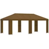 Sodo Paviljonas 6 x 3 m Taupe Poliesteris ir plienas 190