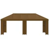 Sodo Paviljonas 6 x 3 m Taupe Poliesteris ir plienas 190