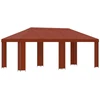 Sodo Paviljonas 6 x 3 m Terakotos Poliesteris ir plienas 190
