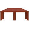 Sodo Paviljonas 6 x 3 m Terakotos Poliesteris ir plienas 190
