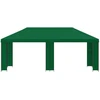 Sodo Paviljonas 6 x 3 m Žalia Poliesteris ir plienas 190