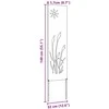 Sodo privatumo ekranas „Fretwork“ Balta 32 x 140 cm