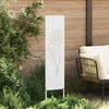 Sodo privatumo ekranas „Fretwork“ Balta 32 x 140 cm