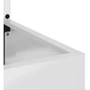 Sodo privatumo ekranas „Fretwork“ Sidabro 50 x 150 cm