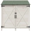 Sodo Sandėlys Balta 106 x 56 x 113,5 cm Apdirbta mediena