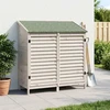 Sodo Sandėlys Balta 106 x 56 x 113,5 cm Kietasis pušinis medis