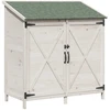 Sodo Sandėlys Balta 106 x 56 x 113,5 cm Apdirbta mediena
