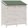 Sodo Sandėlys Balta 106 x 56 x 113,5 cm Kietasis pušinis medis