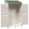 Sodo Sandėlys Balta 106 x 56 x 176,5 cm Kietasis pušinis medis