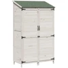 Sodo Sandėlys Balta 106,5 x 56 x 176 cm Apdirbta mediena