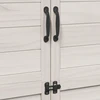 Sodo Sandėlys Balta 106,5 x 56 x 176 cm Kietasis pušinis medis