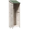 Sodo Sandėlys Balta 59 x 56 x 176 cm Kietasis pušinis medis