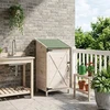 Sodo Sandėlys Balta 59,5 x 56 x 113,5 cm Apdirbta mediena