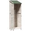 Sodo Sandėlys Balta 59,5 x 56 x 176,5 cm Apdirbta mediena