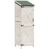 Sodo Sandėlys Balta 59,5 x 56 x 176,5 cm Apdirbta mediena