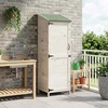Sodo Sandėlys Balta 59,5 x 56 x 176,5 cm Apdirbta mediena