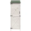 Sodo Sandėlys Balta 59,5 x 56 x 176,5 cm Apdirbta mediena