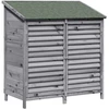Sodo Sandėlys Pilka 106 x 56 x 113,5 cm Kietasis pušinis medis