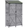 Sodo Sandėlys Pilka 106 x 56 x 176,5 cm Apdirbta mediena
