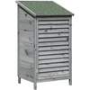 Sodo Sandėlys Pilka 59 x 56 x 113,5 cm Kietasis pušinis medis