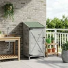Sodo Sandėlys Pilka 59,5 x 56 x 113,5 cm Apdirbta mediena