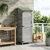Sodo Sandėlys Pilka 59,5 x 56 x 176,5 cm Apdirbta mediena