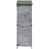 Sodo Sandėlys Pilka 59,5 x 56 x 176,5 cm Apdirbta mediena