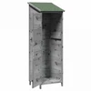 Sodo Sandėlys Pilka 59,5 x 56 x 176,5 cm Apdirbta mediena