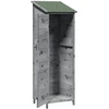 Sodo Sandėlys Pilka 59,5 x 56 x 176,5 cm Apdirbta mediena