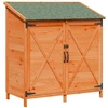 Sodo Sandėlys Ruda 106 x 56 x 113,5 cm Apdirbta mediena