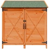 Sodo Sandėlys Ruda 106 x 56 x 113,5 cm Apdirbta mediena