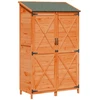 Sodo Sandėlys Ruda 106 x 56 x 176,5 cm Apdirbta mediena