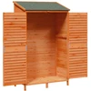 Sodo Sandėlys Ruda 106 x 56 x 176,5 cm Kietasis pušinis medis