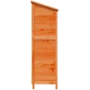 Sodo Sandėlys Ruda 106 x 56 x 176,5 cm Kietasis pušinis medis