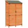 Sodo Sandėlys Ruda 106,5 x 56 x 176 cm Apdirbta mediena
