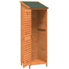 Sodo Sandėlys Ruda 59 x 56 x 176 cm Kietasis pušinis medis