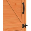 Sodo Sandėlys Ruda 59,5 x 56 x 176,5 cm Kietasis pušinis medis